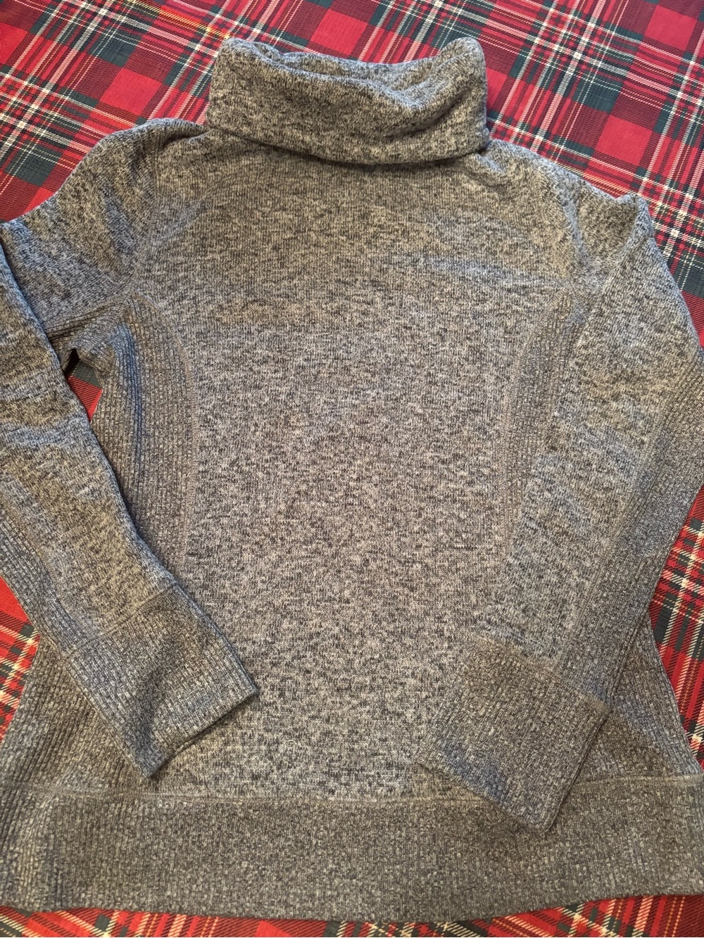 Women's Cozy Gray Cowl Neck Sweater
